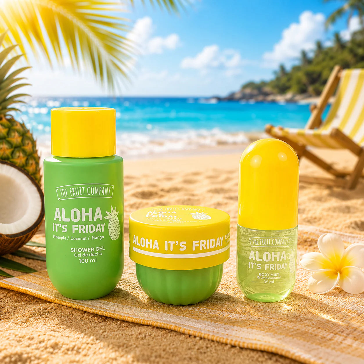 Travel Bag Summer Aloha It's Friday - The Fruit Company