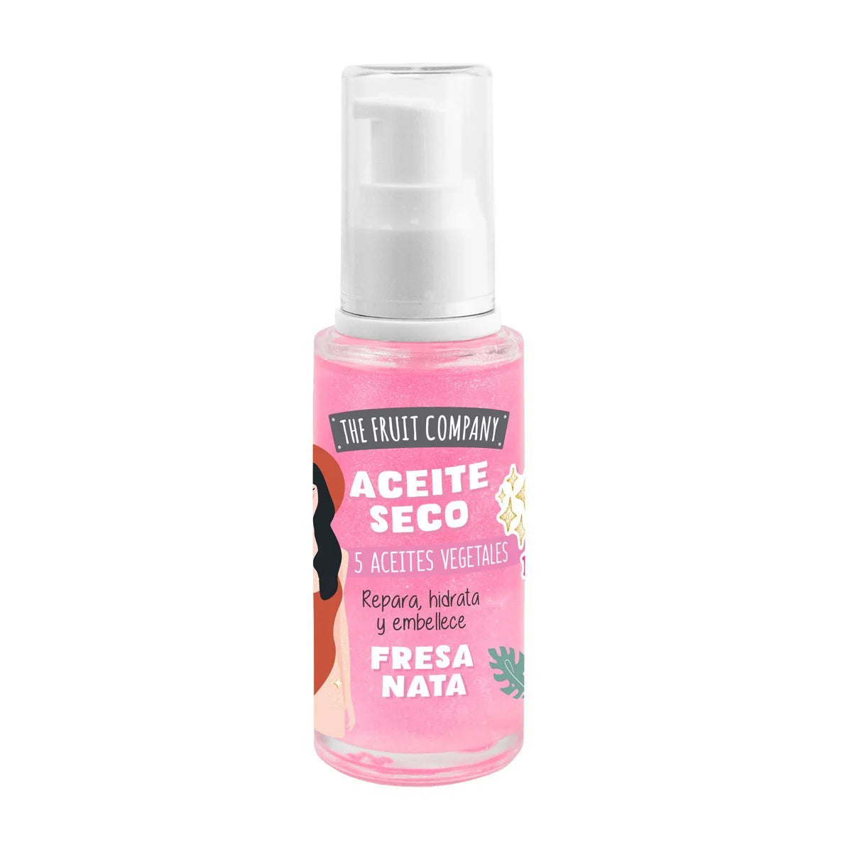 Huile sèche Scintillante -Fraise Chantilly