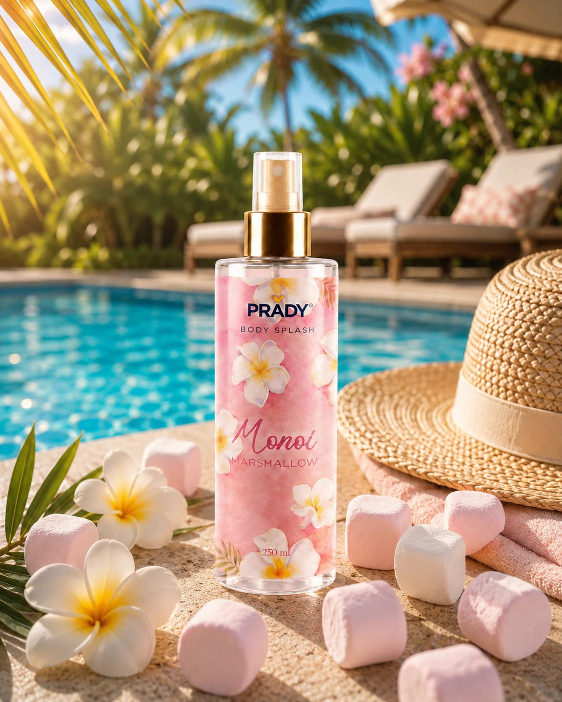 Brume Corps et Cheveux Prady - Monoï Marshmallow