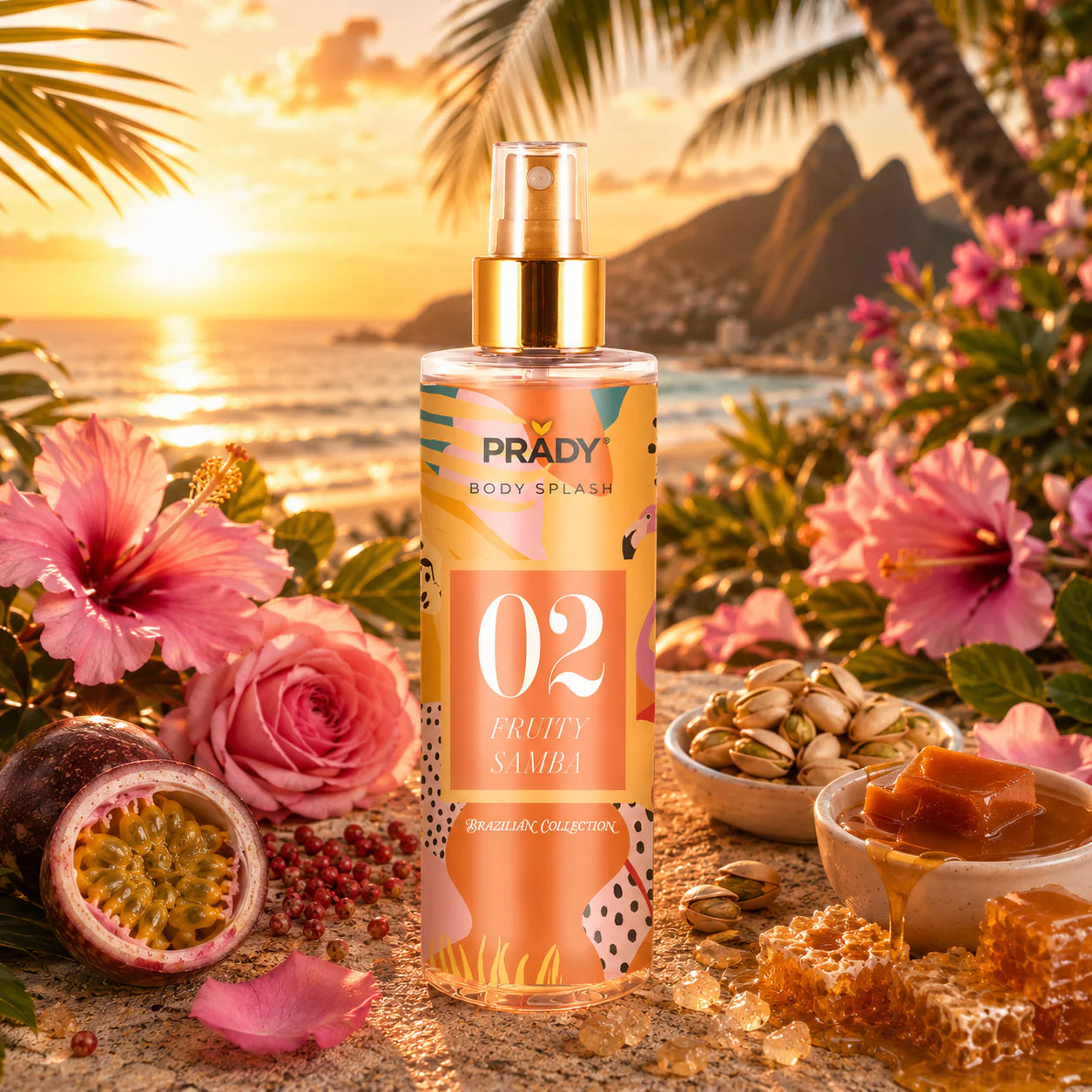 Brume Corps et Cheveux Prady - Fruity Samba 02