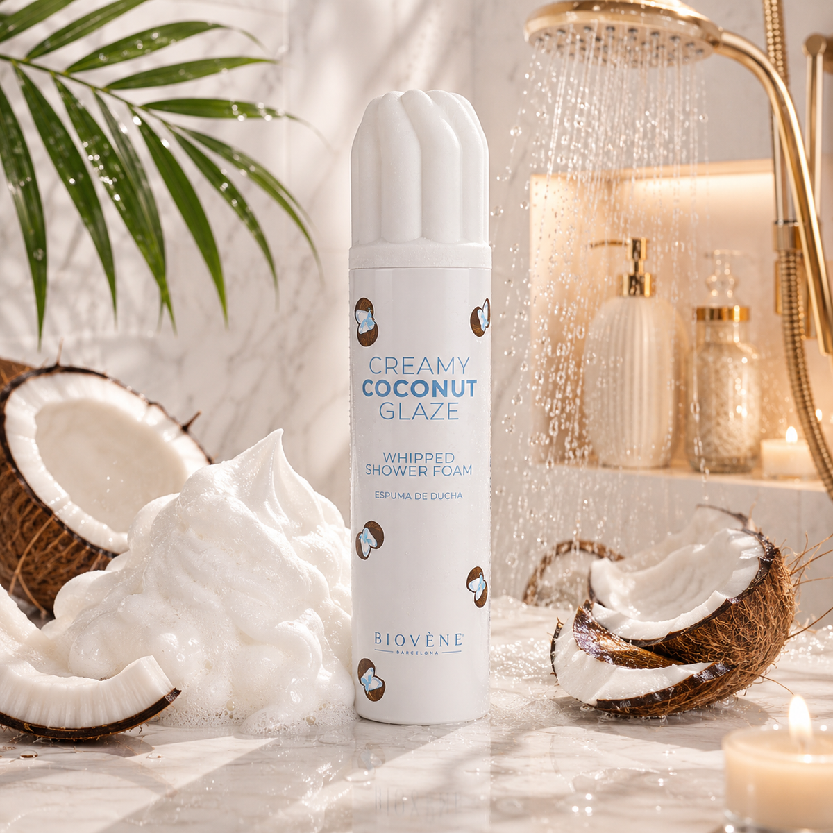 Mousse de Douche - Creamy Coconut Glaze