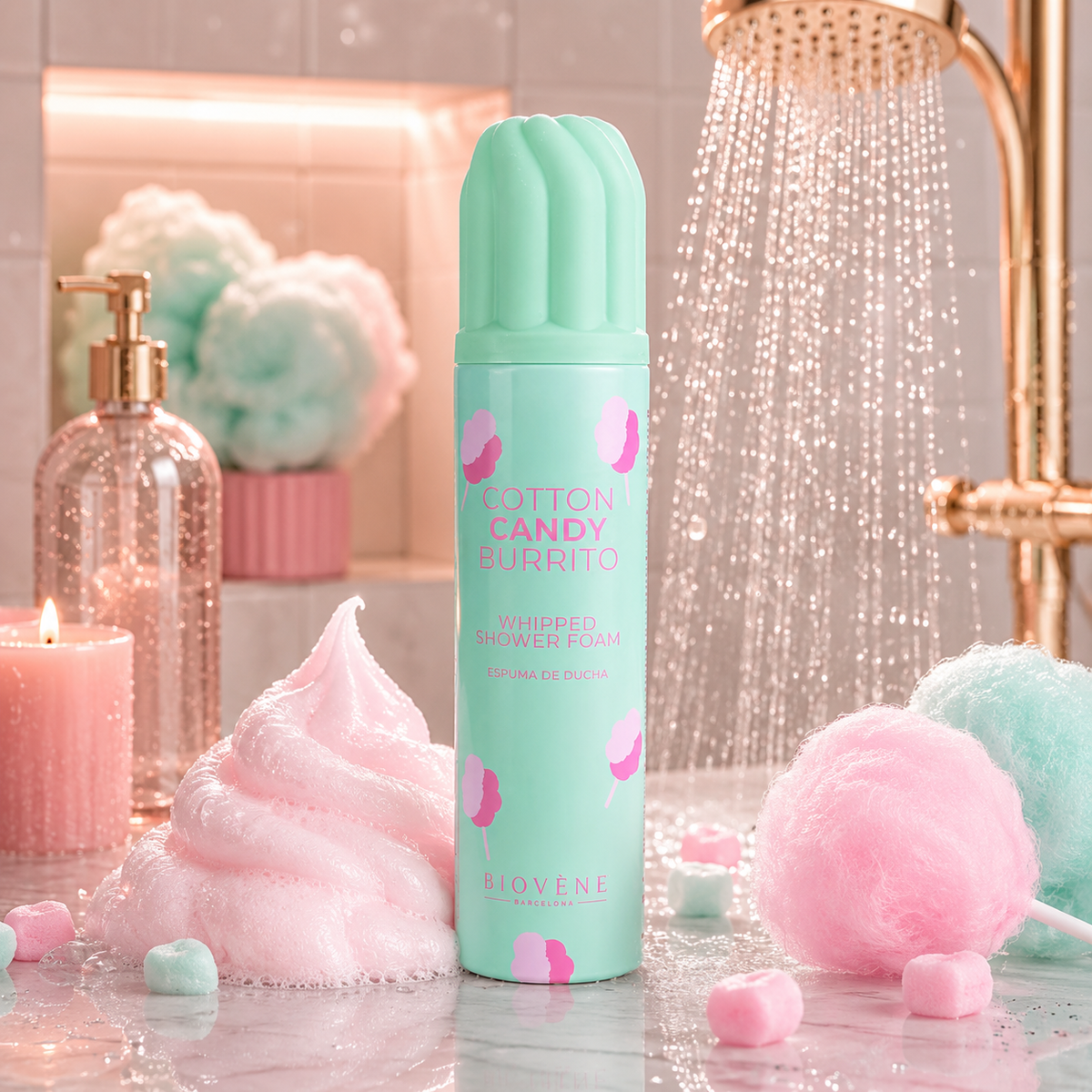 Mousse de Douche - Cotton Candy Burrito