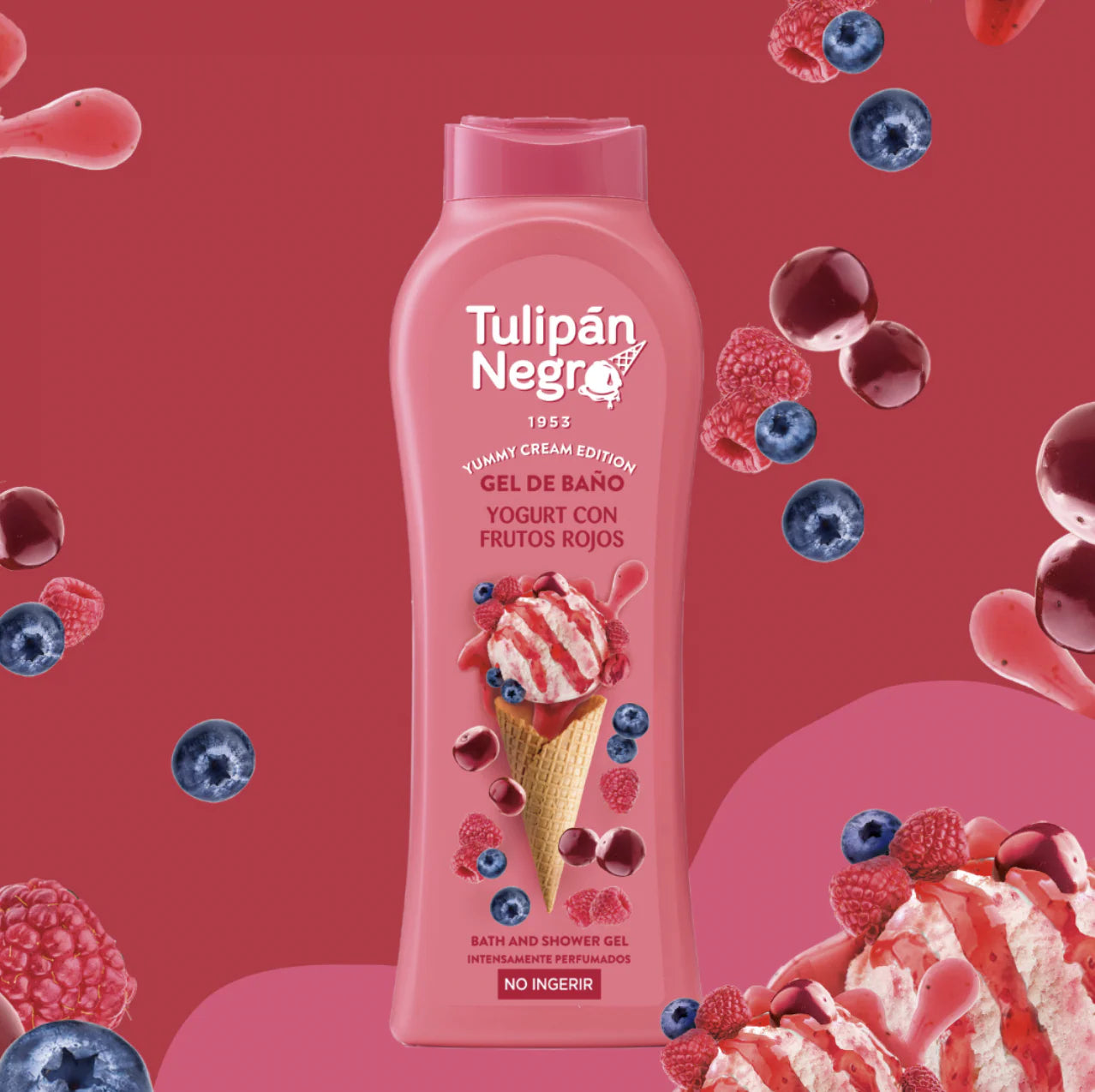 🍦🫐 Gel Douche Yogurt Fruits Rouges🍓