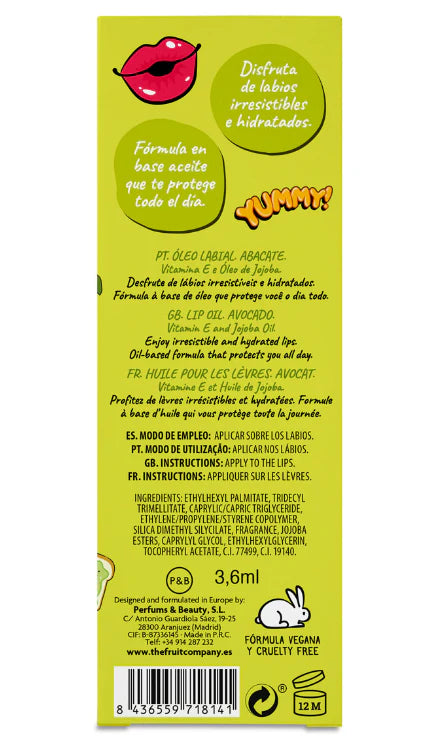 Huile à lèvre The Fruit Company