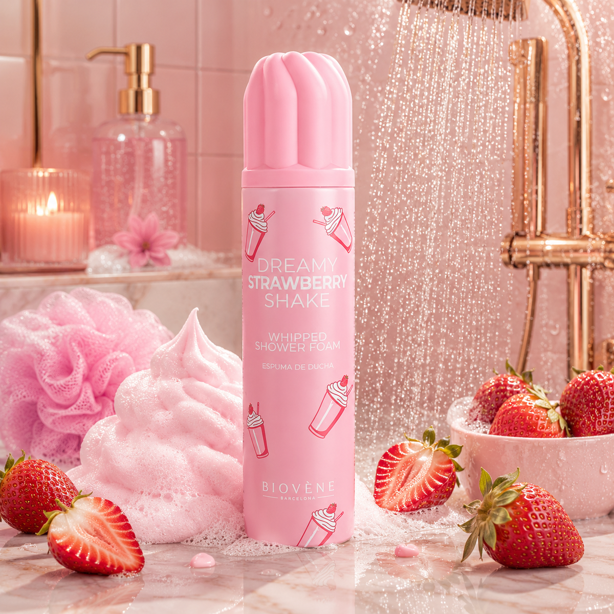 Mousse de Douche - Dreamy Strawberry Shake