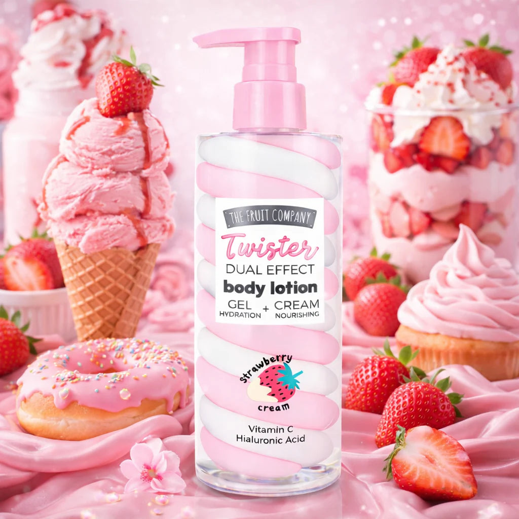 Body Lotion Corporel Twister Fraise Chantilly
