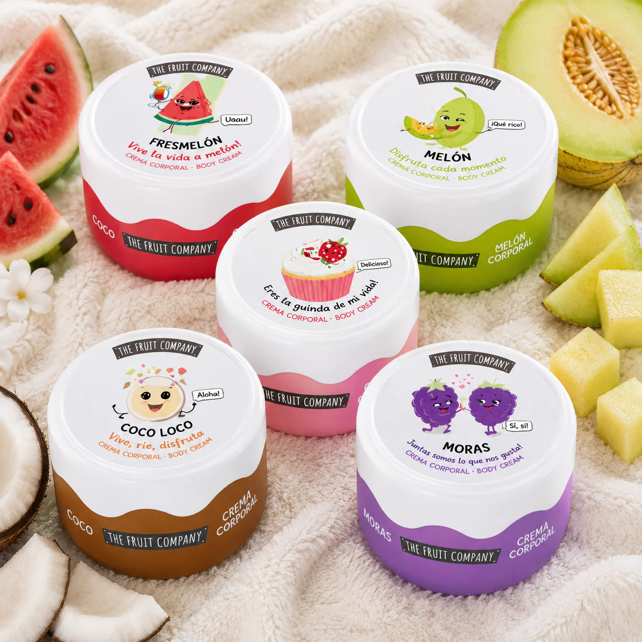 Crème corps The Fruit company