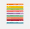Stickers Nuancier - Ombré Paint Lab • Summer