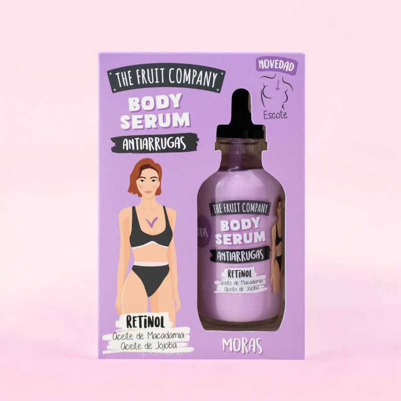 Sérum Anti-Rides pour le Décolleté Mûres rétinol - The Fruit Company