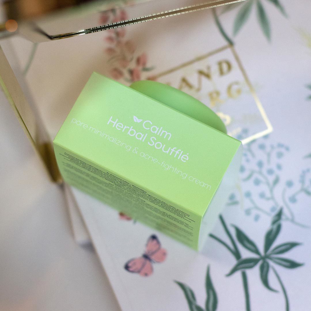 Crème Anti-Acné Herbal Soufflé - Nacomi