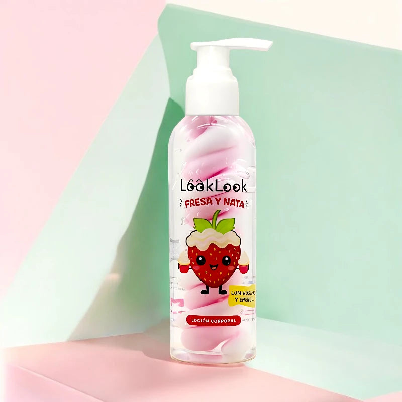 Lotion bicolore Fraise Chantilly