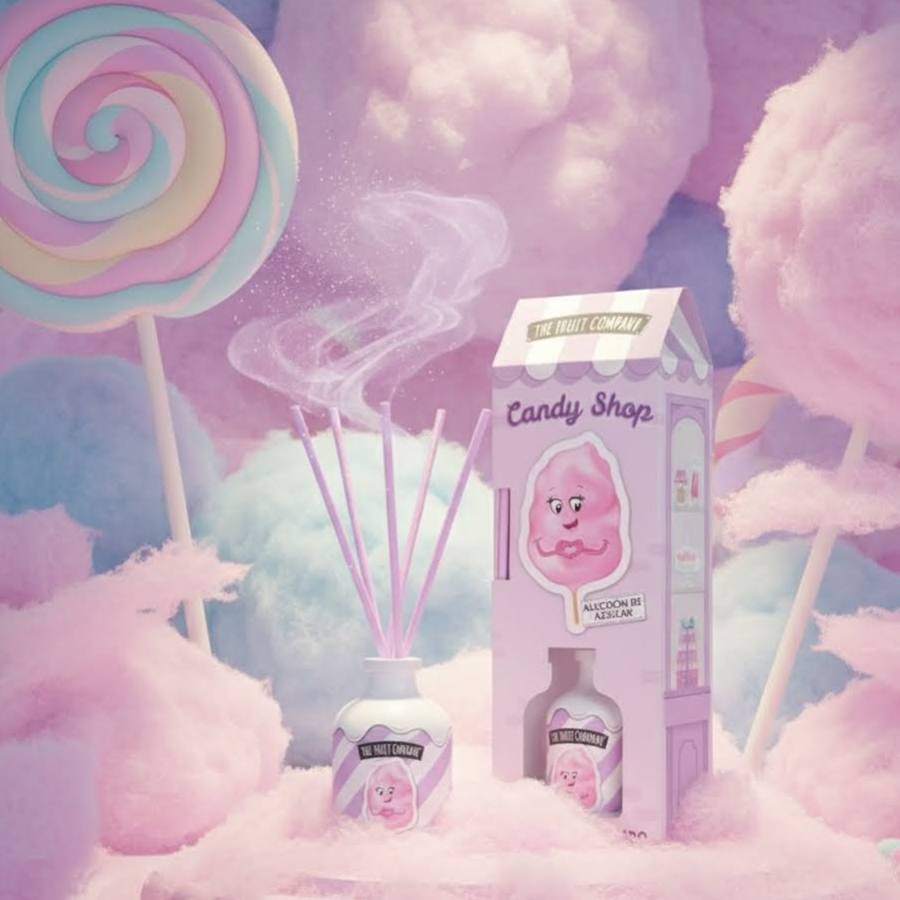 Parfum d'Ambiance Mikado Barbe à Papa